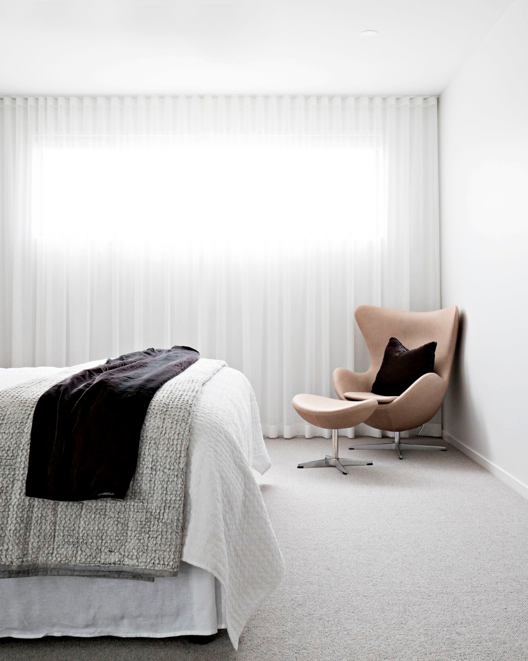 Cortinas onda moderna en apartamento Bogotá